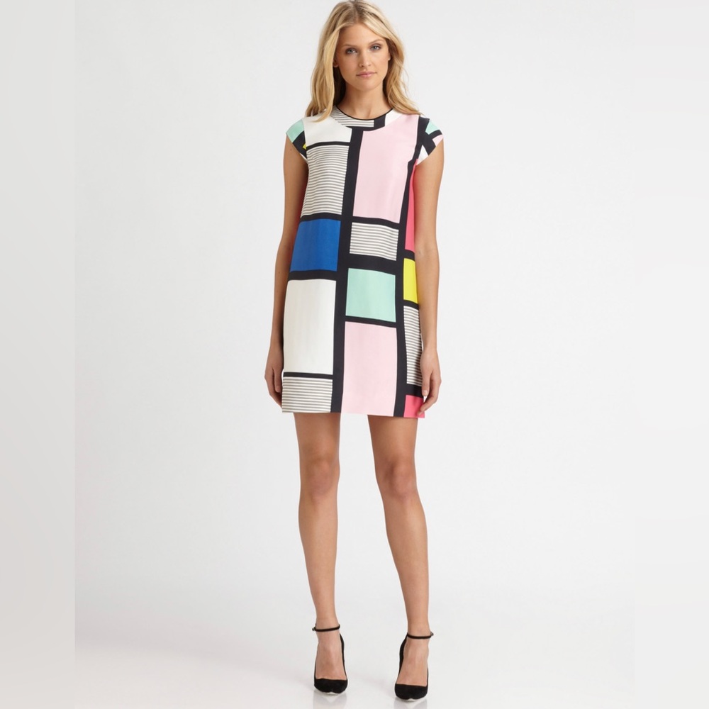 Kate Spade Claudette Colorblock Shift Dress